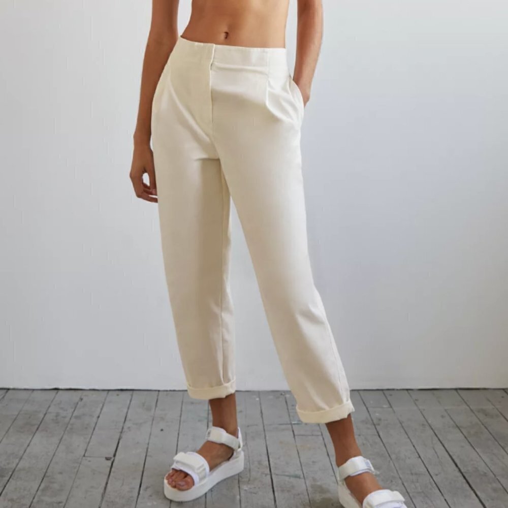 Aritzia Wilfred Free Day-Off Pant High-waisted, pleated pants 4